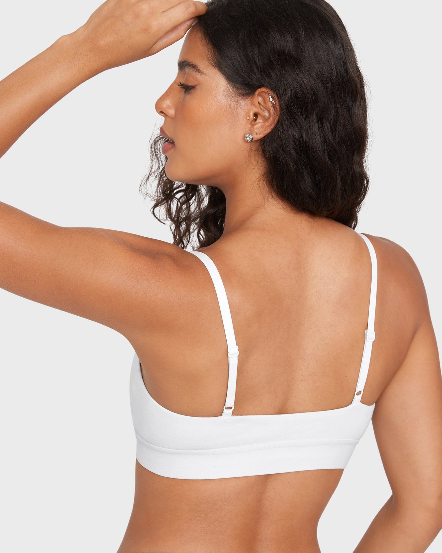 Brassière en coton de base