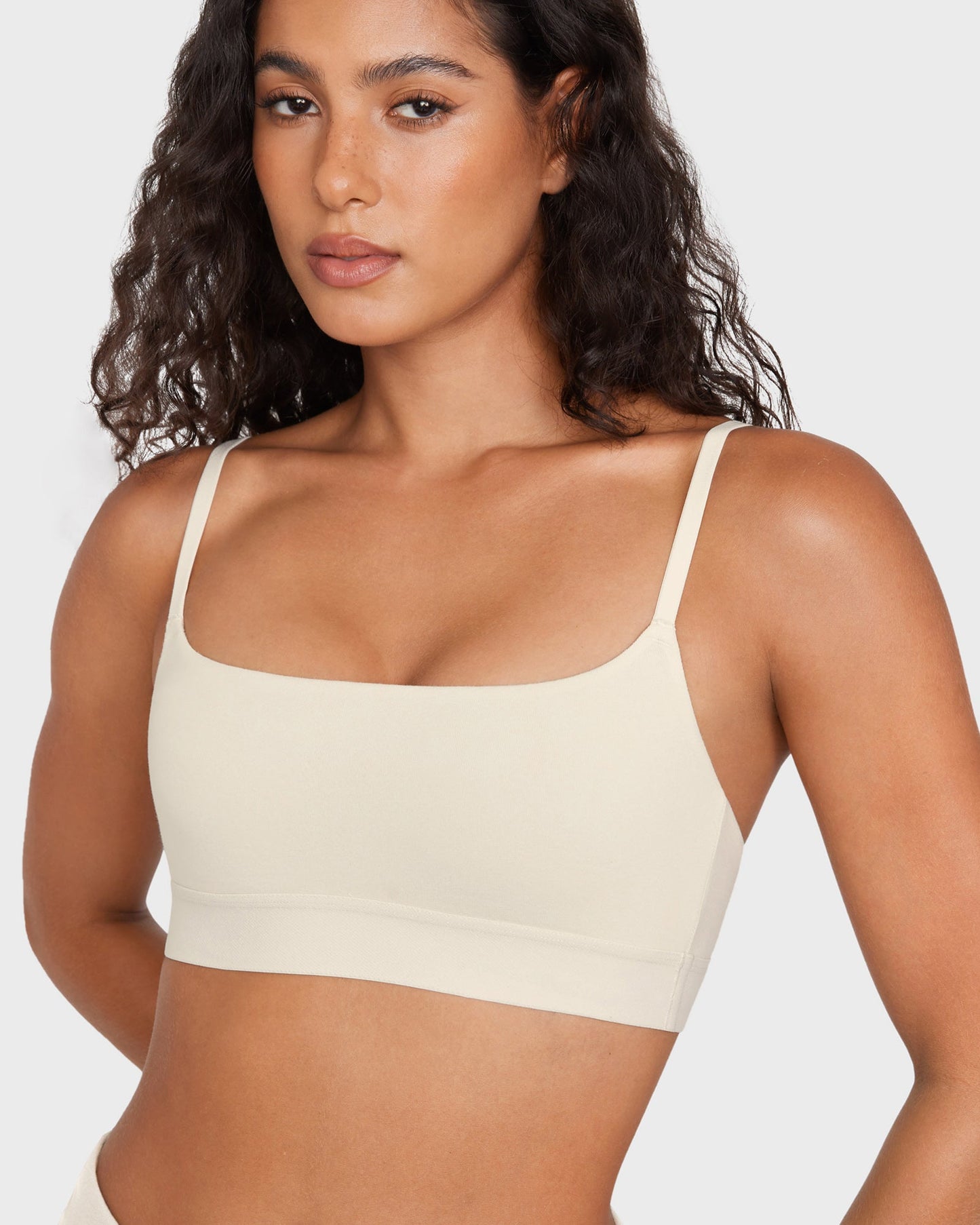 Brassière en coton de base