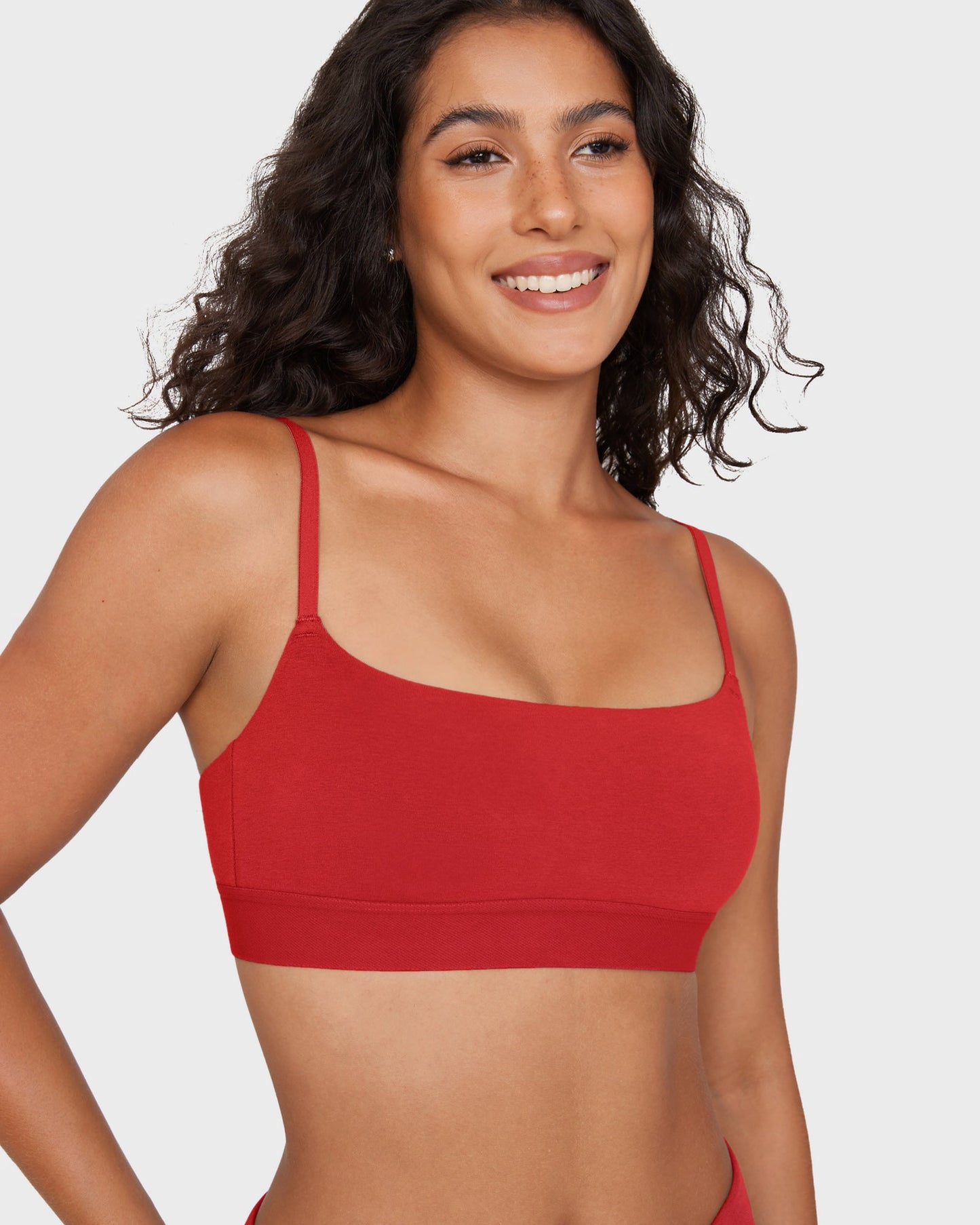 Brassière en coton de base