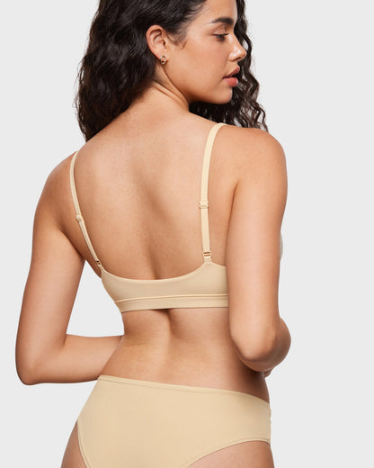 Bralys-K® Soft Deep V Triangle Bralette