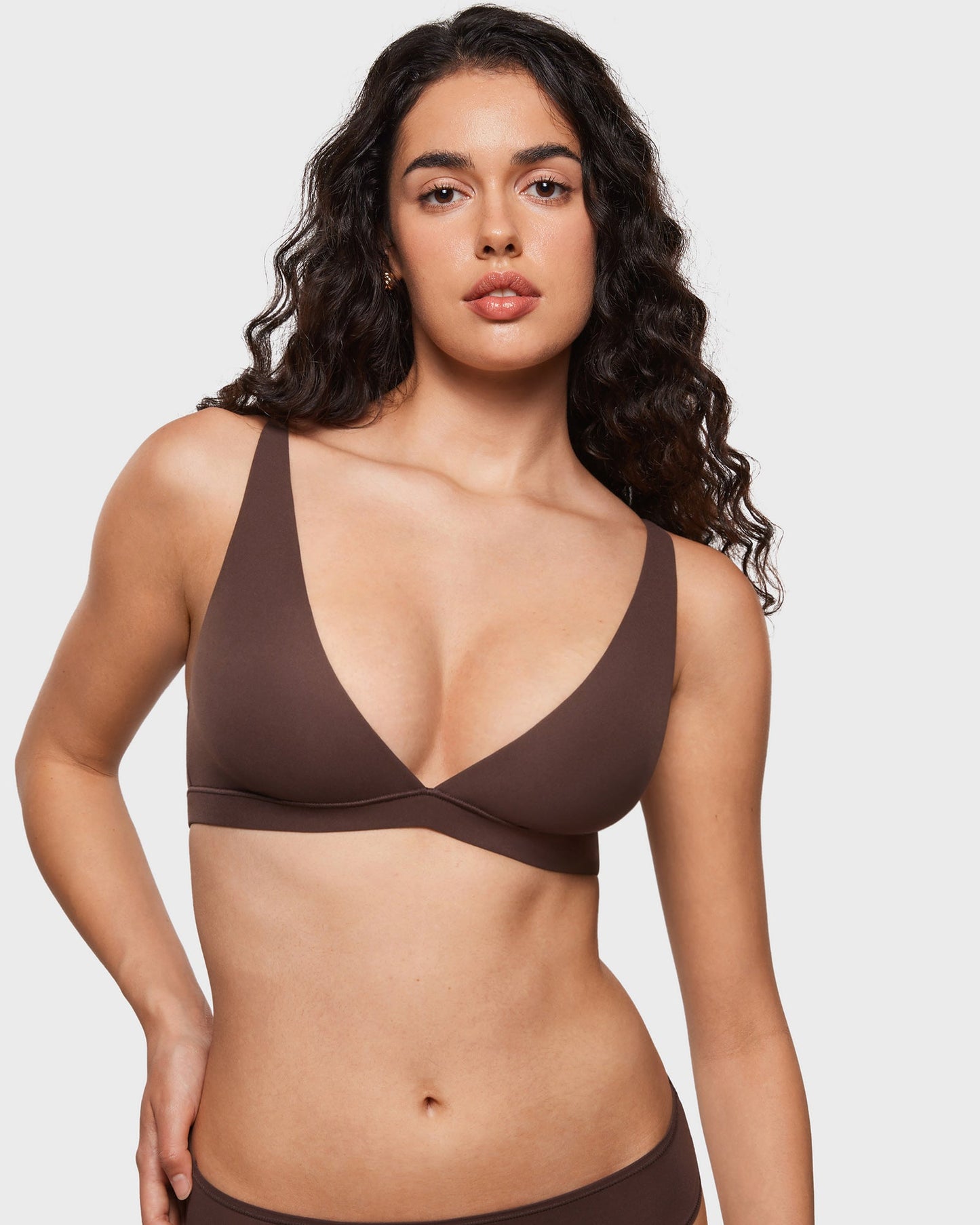 Bralys-K® Soft Deep V Triangle Bralette