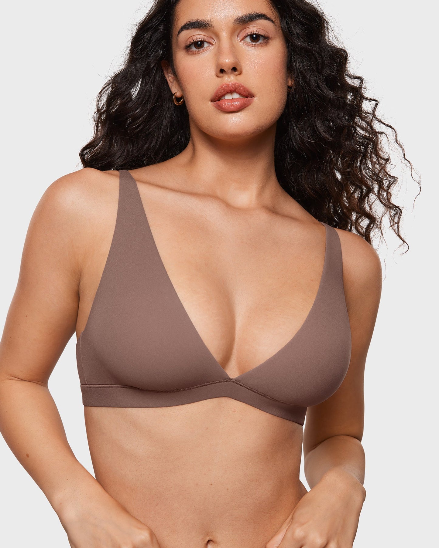 Bralys-K® Soft Deep V Triangle Bralette