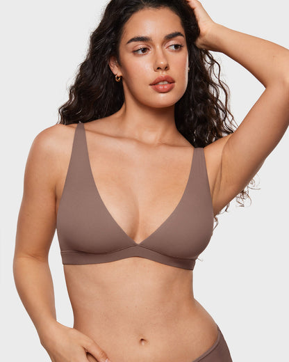 Bralys-K® Soft Deep V Triangle Bralette