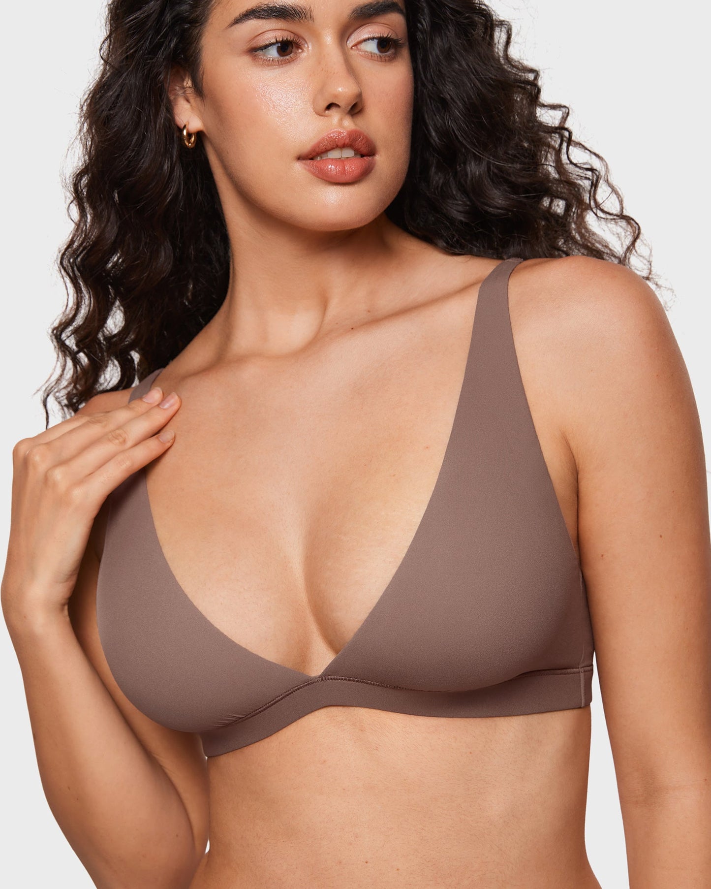 Bralys-K® Soft Deep V Triangle Bralette