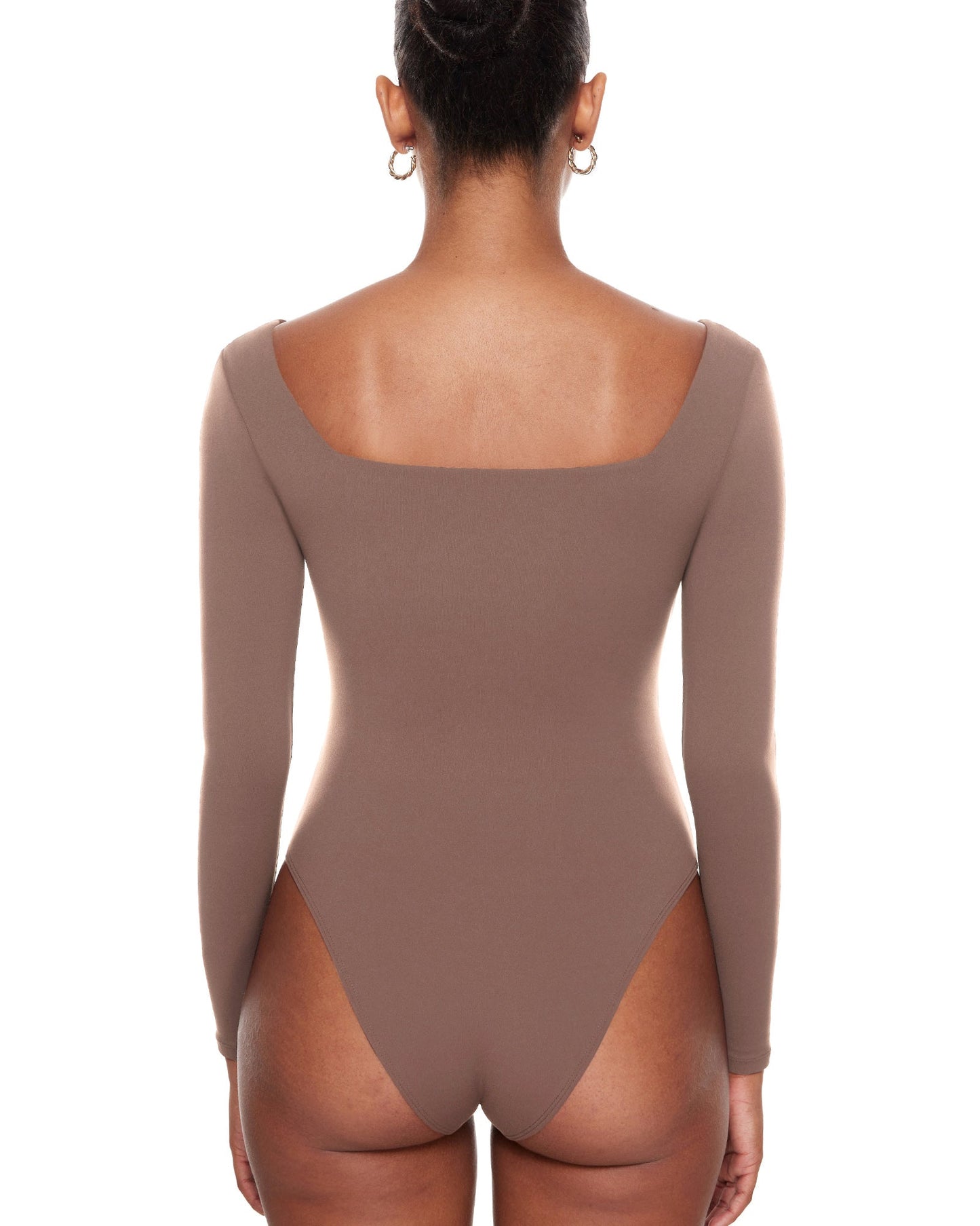 Bralys-K™ Sqaure Neck Long Sleeve Bodysuit