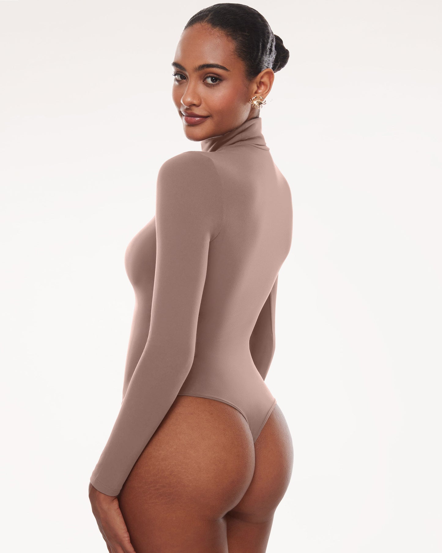 Bralys-K™ Turtleneck Long Sleeve Bodysuit