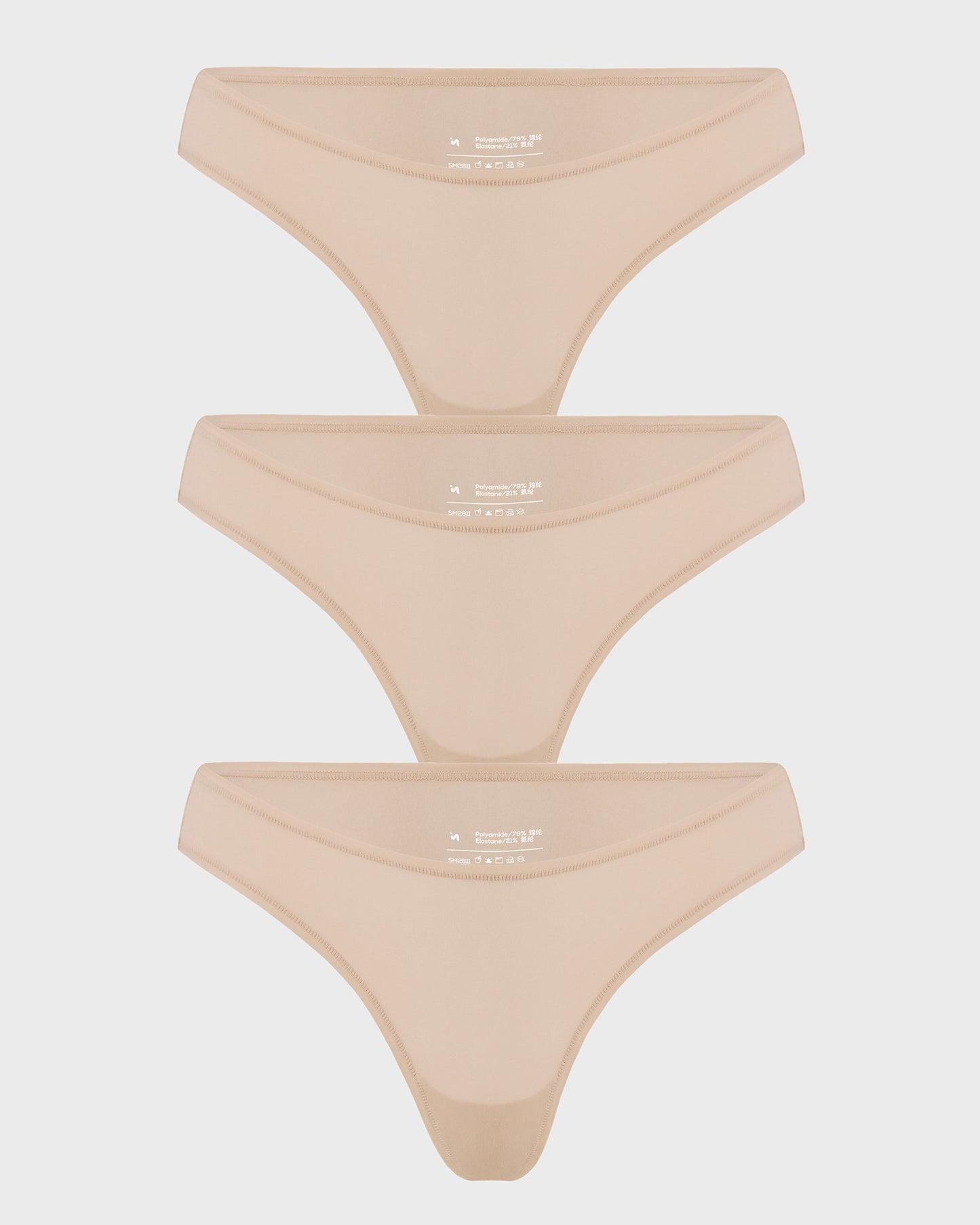 Bralys-K® Soft V-waisted Thong Lot de 3